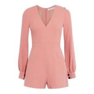 Alexis Pink Kourtney Romper- Worn Once- No Damages - Size Small